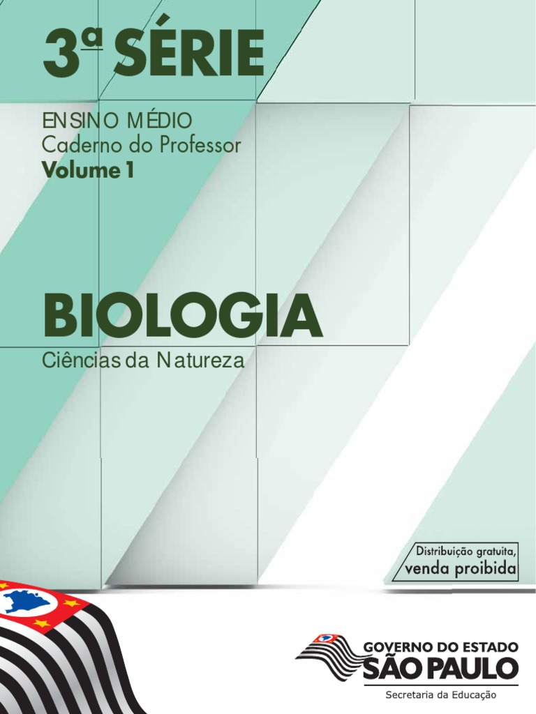 Caderno Do Aluno 3 Ano Volume 2 Biologia