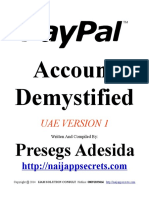 PayPal Account Demystified UAE Version