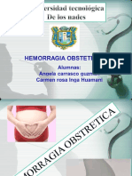 Hemorragia Obstetrica