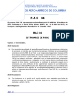 RAC 36 - Estandares de Ruido