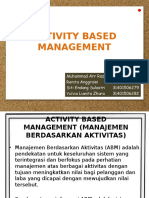 Activity based management