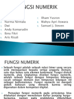 Fungsi Numerik