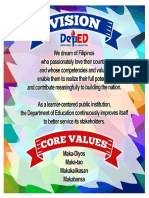 Deped Core Values