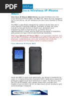 New-Cisco Wireless IP Phone 8821