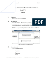 Guia I - Sistemas de Control I PDF