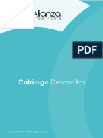 Catálogo Desarrollos Alianza Estratégica