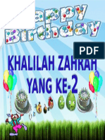 Selamat Ulang Tahun