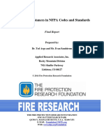 Separation Distance in NFPA Codes and Standards (Research Report) PDF