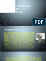 Psicología de Los Constructos Personales