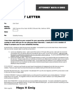 Initial Letter To Client