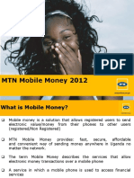 MTN MOBILE MONEY 2012