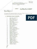 DPWH Provi Project Engineers Results