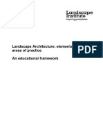 Landscape Architecture - Elements and Areas of Practice PDF