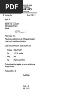 144 Undangan Rapat Rkas Doc