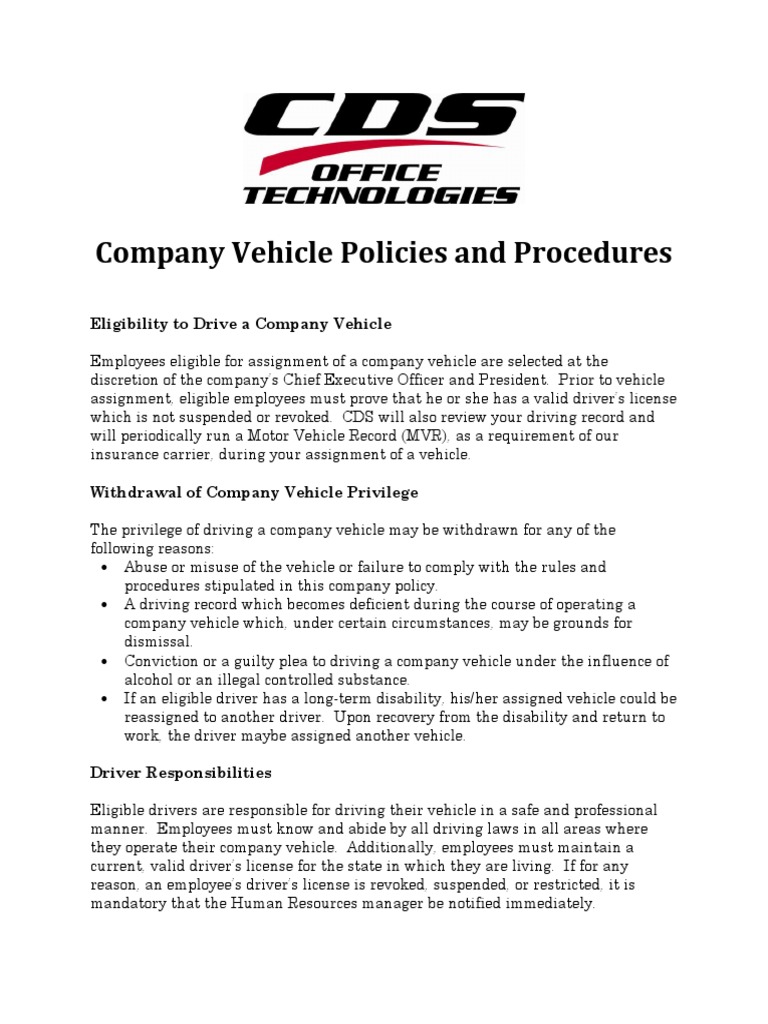 company-vehicle-policy-pdf-driving-traffic-collision