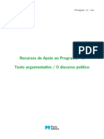 Discurso político e crise em Portugal