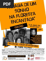 A MAGIA DE UM SONHO NA FLORESTA ENCANTADA - "Cartaz"