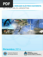 Analisis del mercado electrico argentino