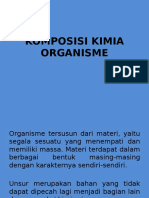 Komposisi Kimia Organisme