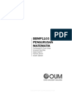 BBMP1103 Pengurusan Matematik