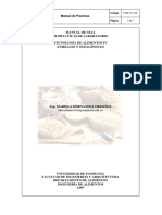 Manual de practicas TecnologÃ­a de Alimentos IV