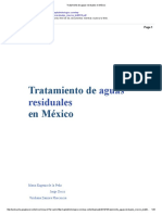 Tratamiento de Aguas Residuales en México