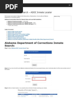 Alabama Inmate Search Department of Corrections Lookup