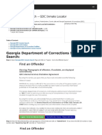 Georgia Inmate Search Department of Corrections Lookup
