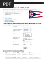 Ohio Inmate Search Department of Corrections Lookup