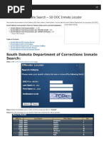 South Dakota Inmate Search Department of Corrections Lookup