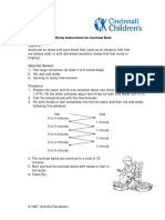 Contras Bath Instruktion