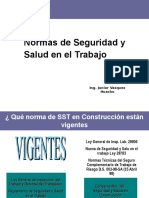 CLASE 3 - Normas de Seguridad y Salud en El Trabajo