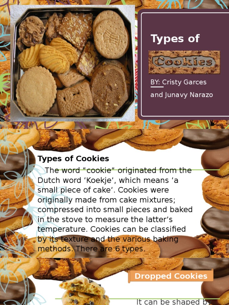 Types and Classifications of Cookies | PDF