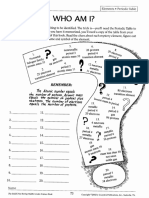 Who Am I Periodic Table Worksheet