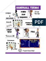 Teamhandball Cues - Poster