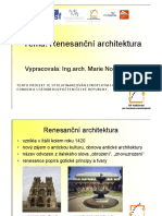 Renesanční architektura