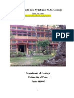MSC Geology Syllabus University of Pune