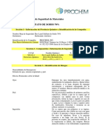 MSDS of PROSLES 70% (ES) PDF