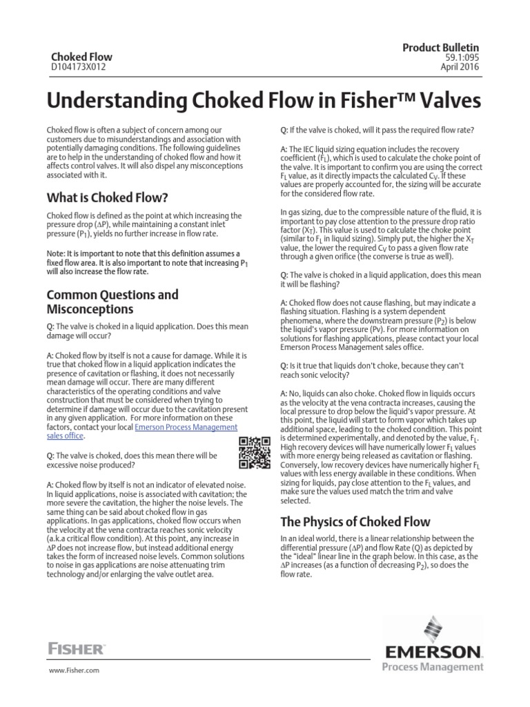 Understanding Choked Flow Physics & Mathematics Physics