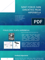 Sifat Fokus Dan Direktris Pada HiperBola