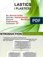 Green Plastics: Bioplastics as a Sustainable Alternative to Conventional Plastics (38 characters