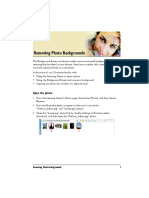 Tutorial5 Removing Photo Backgrounds PDF