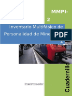 Cuadernillo Mmpi2