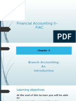 Financial Accounting II - Fiac