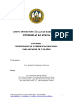 Cuestionario de Inteligencia Emocional - Altas Capacidades