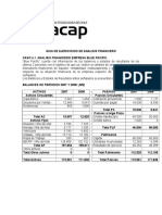 Guia de Ejercicios de Analisis Finaniciero