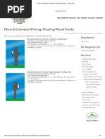 Plans & Estimated Pricing_ Floating Wood Docks - Boat Docks