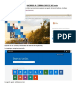 Ingreso a Correo Office 365 Web