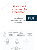 VCRS With Multi Compression and Evaporator