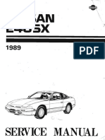 1989-1990 Nissan 240SX Service Manual